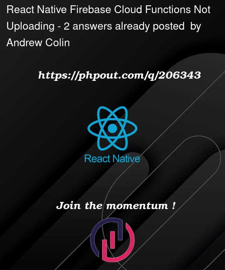 Question 206343 in React native