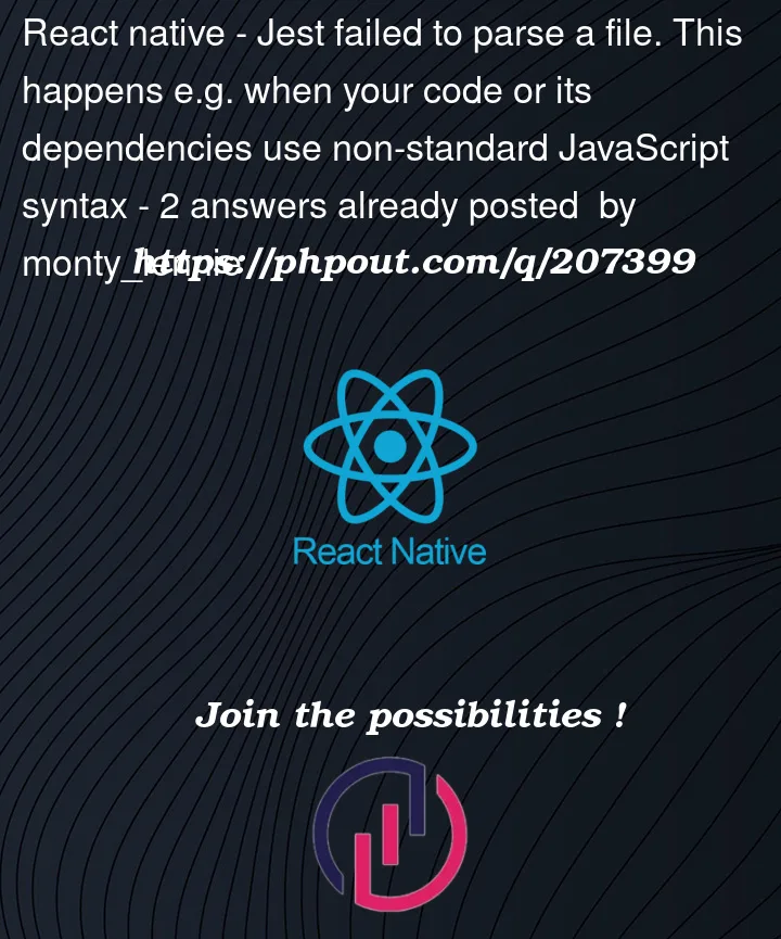 Question 207399 in React native