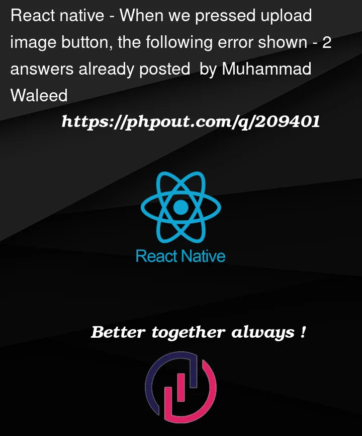 Question 209401 in React native