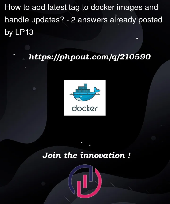 Question 210590 in Docker