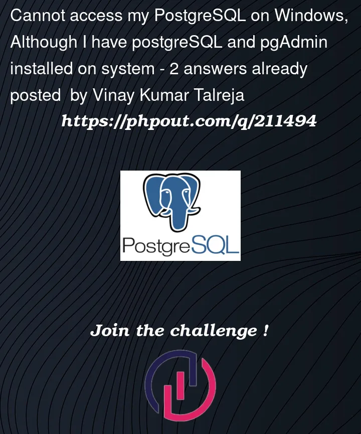 Question 211494 in PostgreSQL