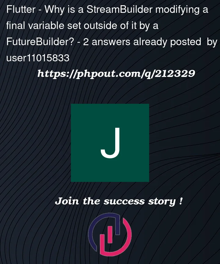 Question 212329 in Flutter