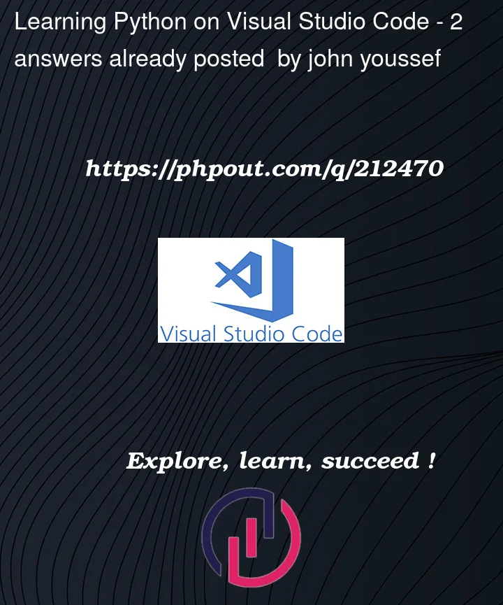 Question 212470 in Visual Studio Code