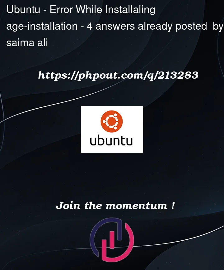 Question 213283 in Ubuntu