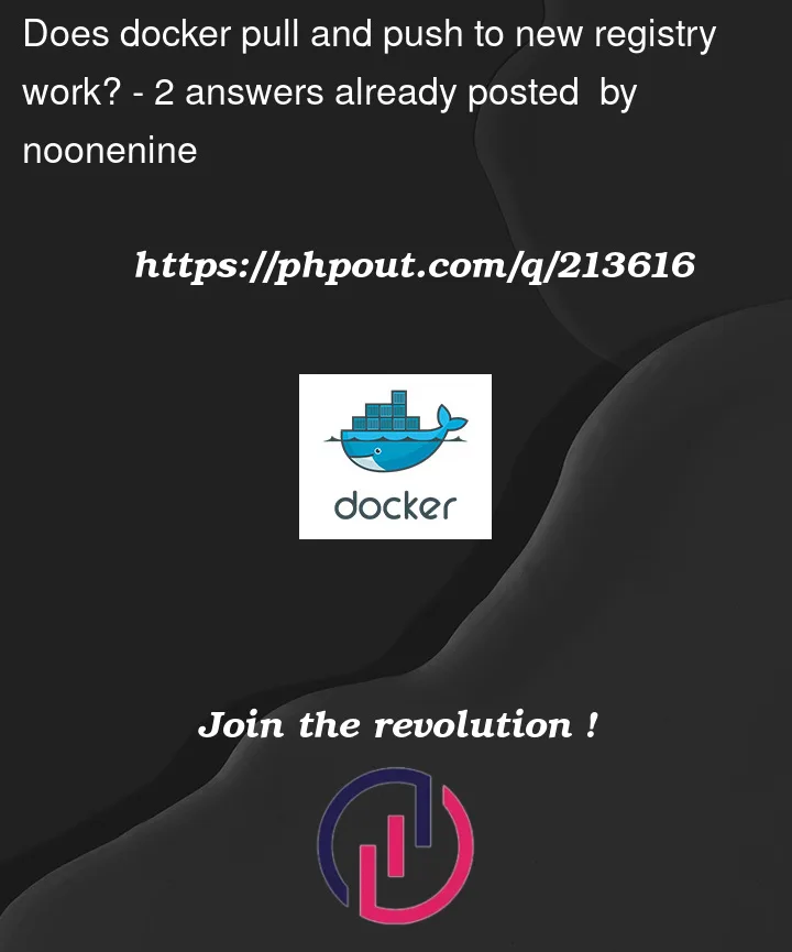 Question 213616 in Docker