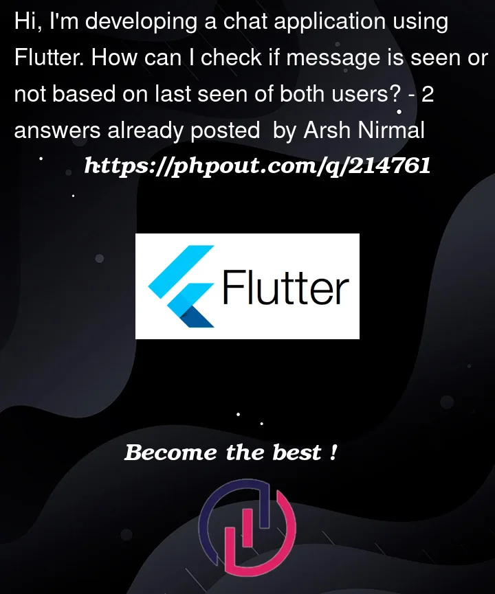 Question 214761 in Flutter