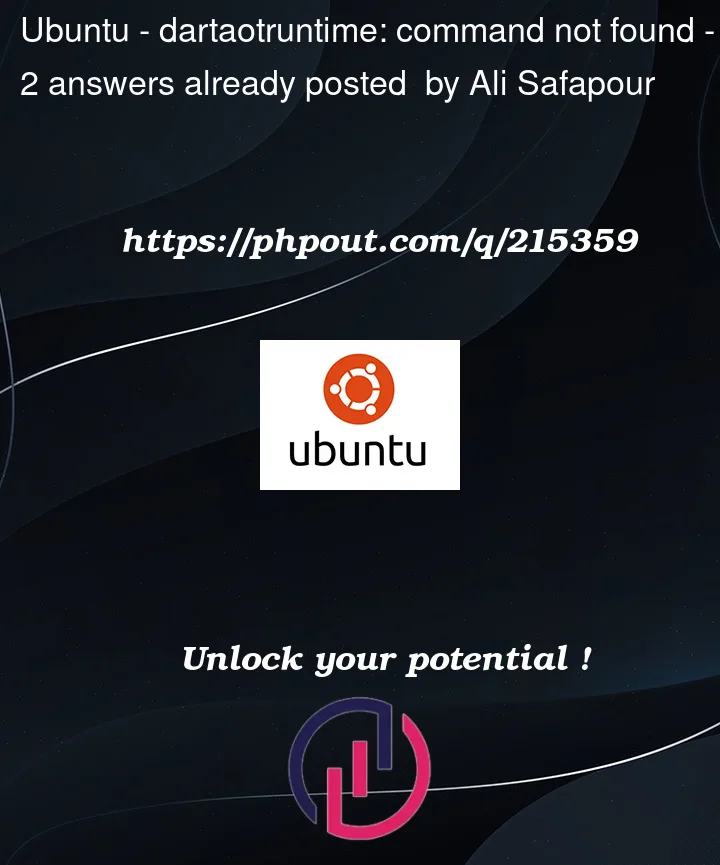 Question 215359 in Ubuntu