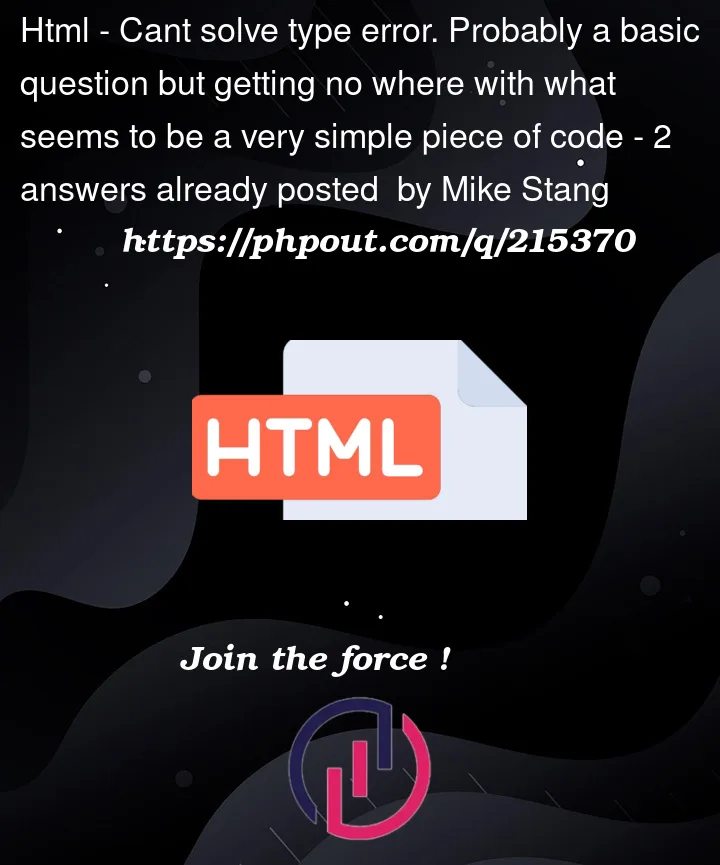 Question 215370 in Html