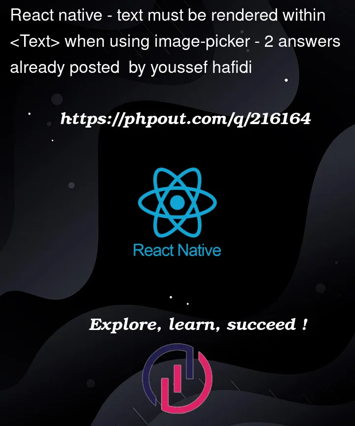 Question 216164 in React native