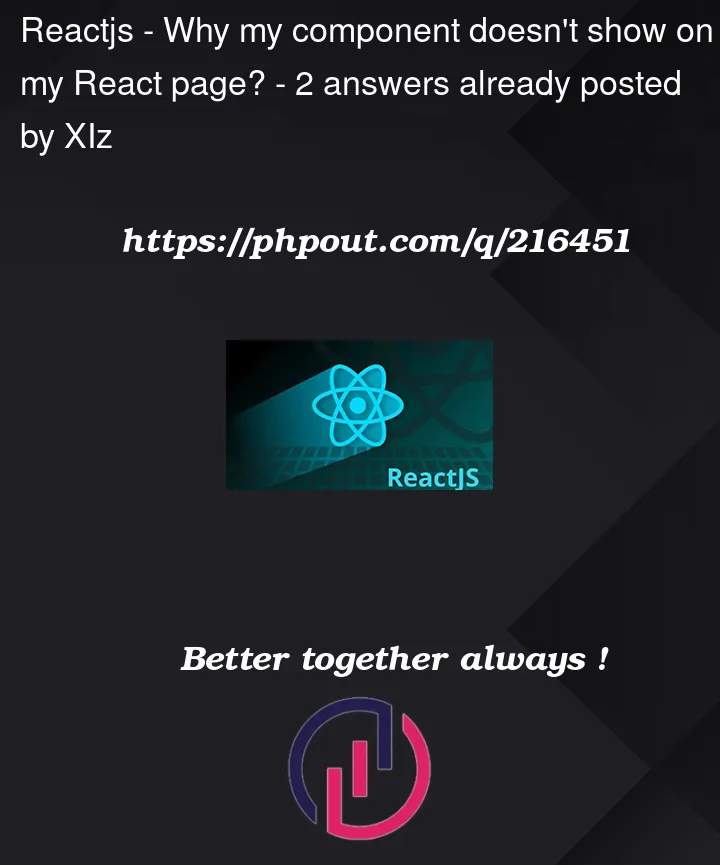 Question 216451 in Reactjs