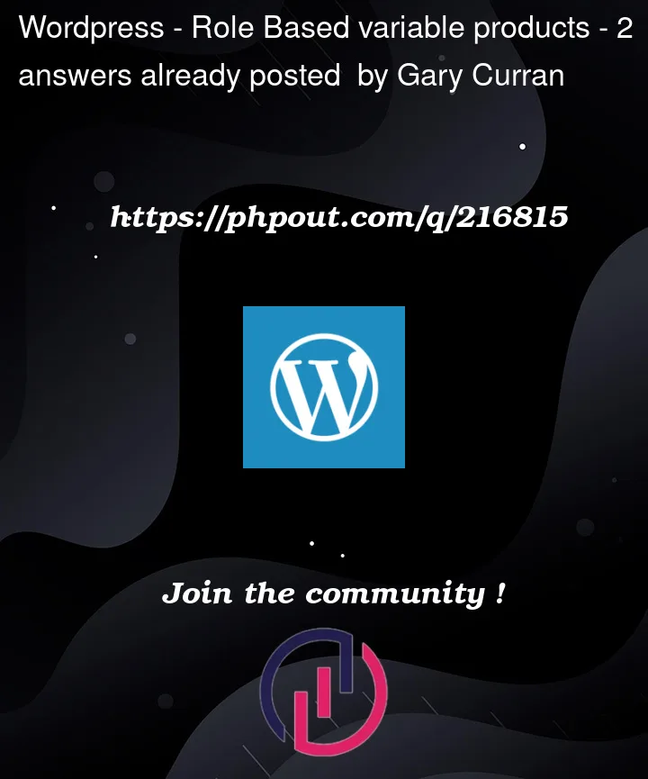 Question 216815 in Wordpress