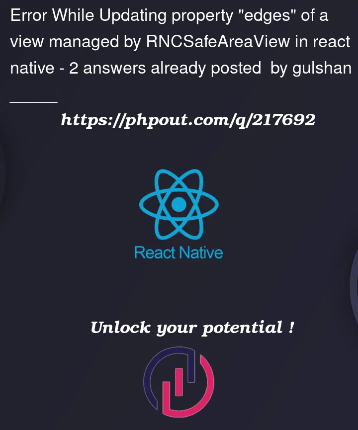 Question 217692 in React native