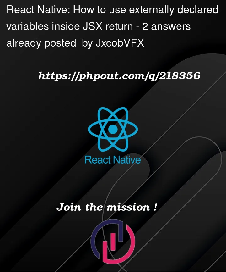 Question 218356 in React native