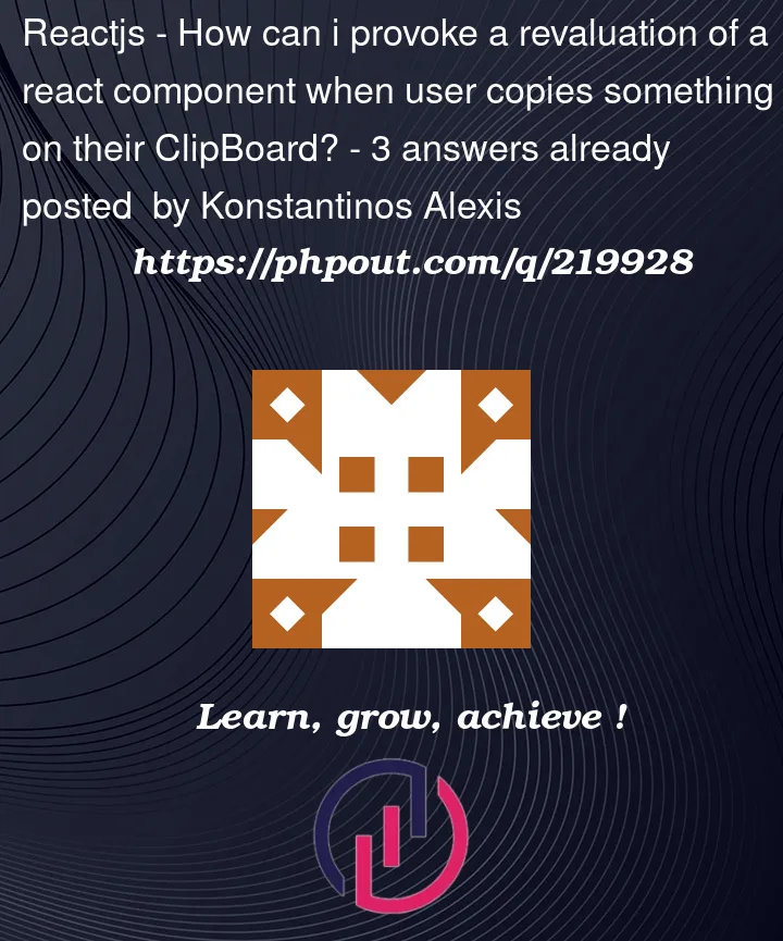 Question 219928 in Reactjs