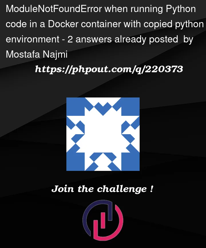 Question 220373 in Docker