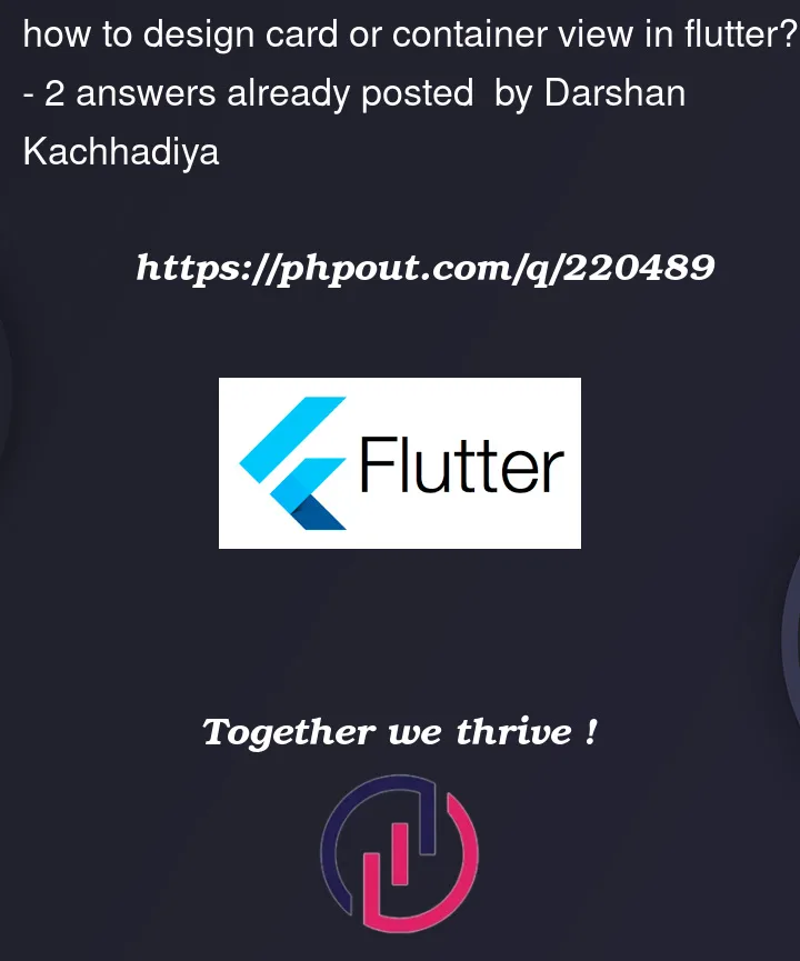 Question 220489 in Flutter