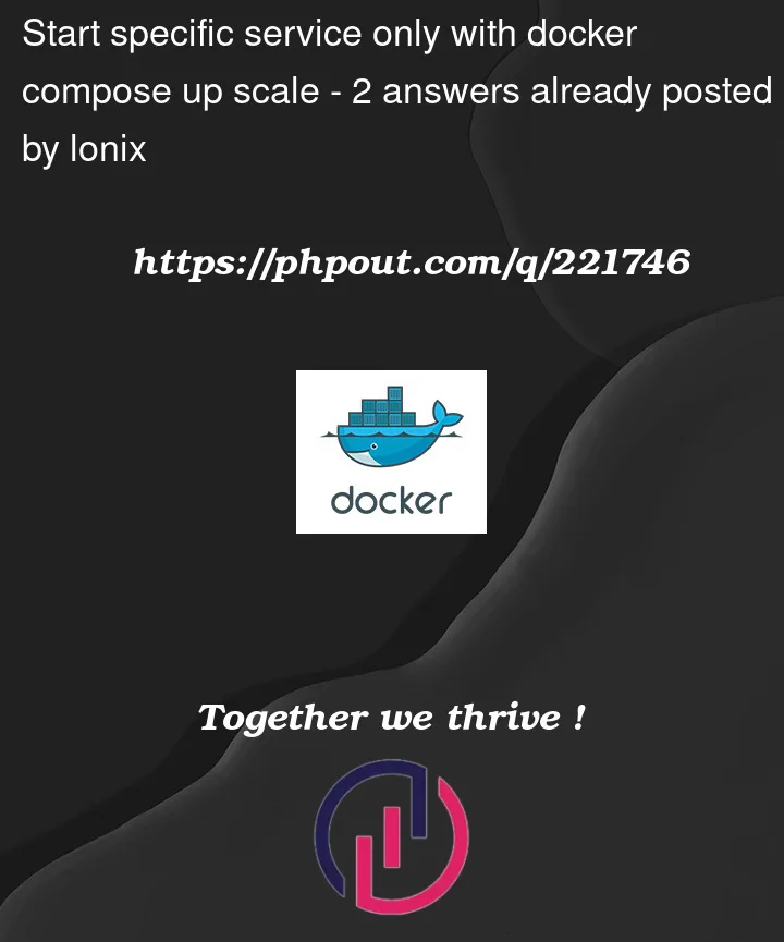 Question 221746 in Docker