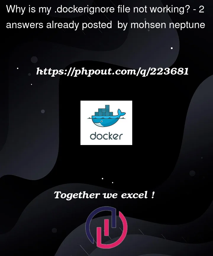 Question 223681 in Docker