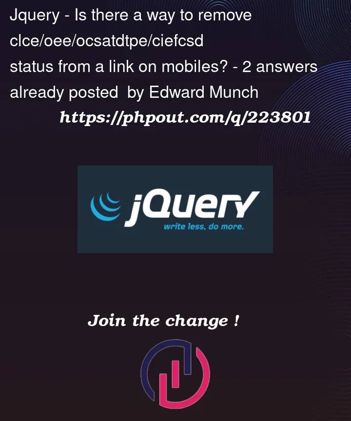 Question 223801 in Jquery