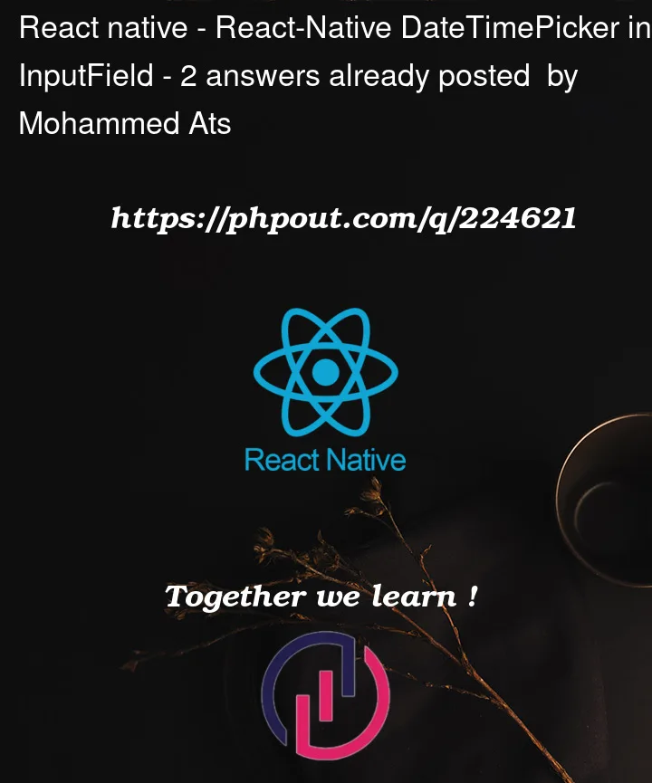 Question 224621 in React native