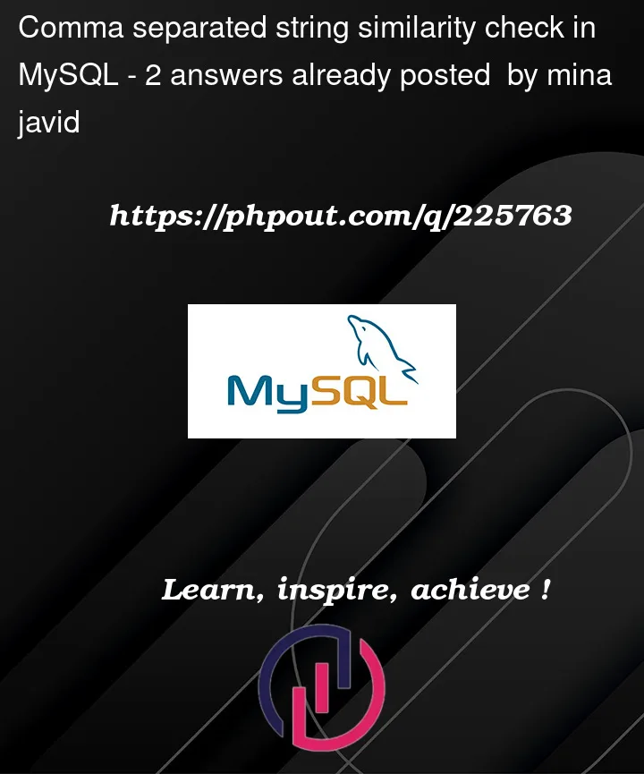 Question 225763 in Mysql