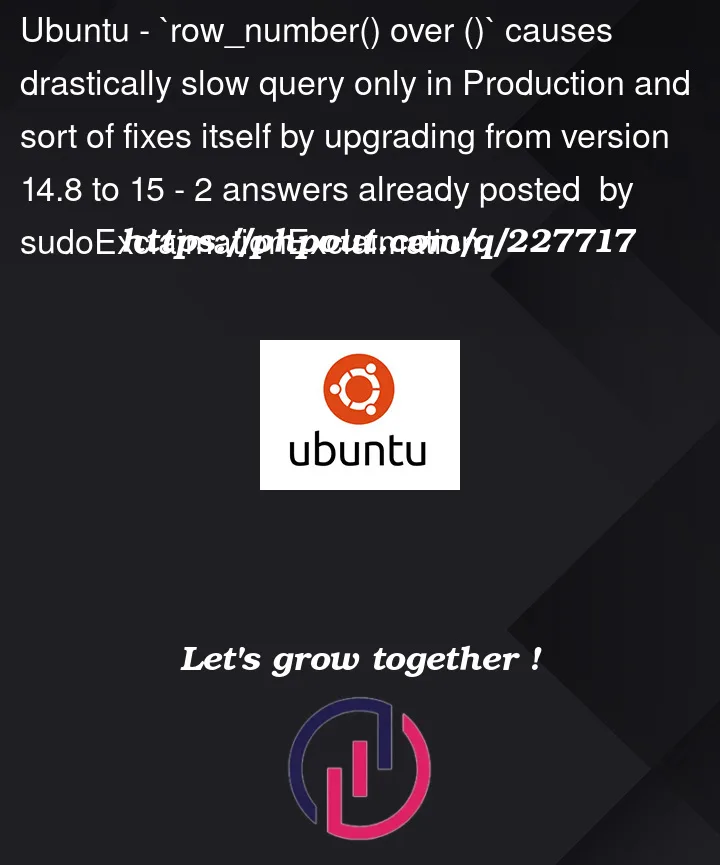 Question 227717 in Ubuntu