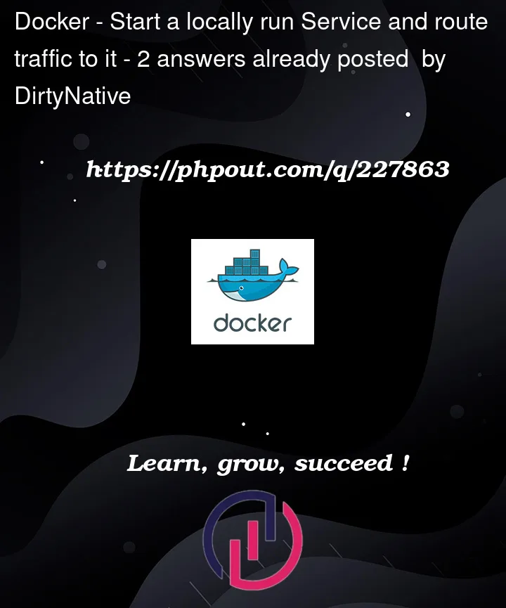 Question 227863 in Docker