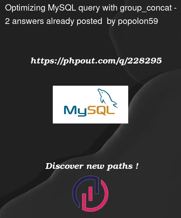 Question 228295 in Mysql