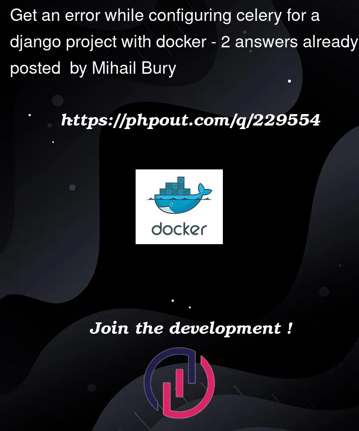 Question 229554 in Docker