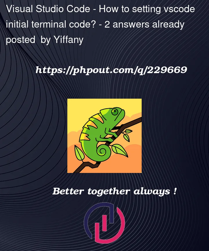 Question 229669 in Visual Studio Code
