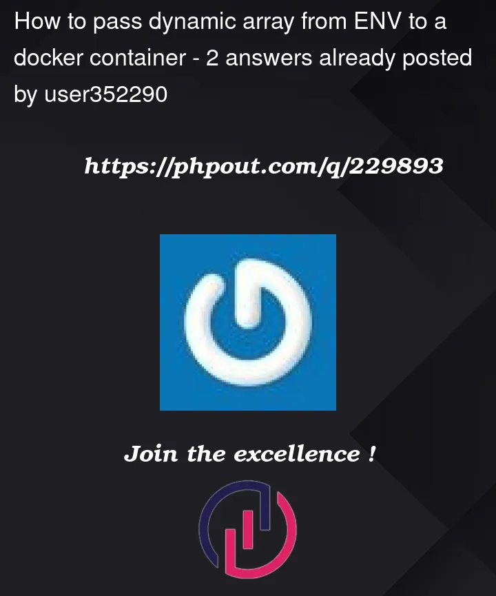 Question 229893 in Docker