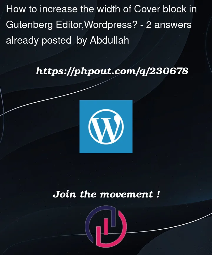 Question 230678 in Wordpress