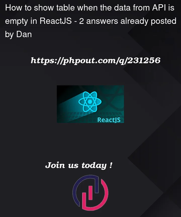 Question 231256 in Reactjs