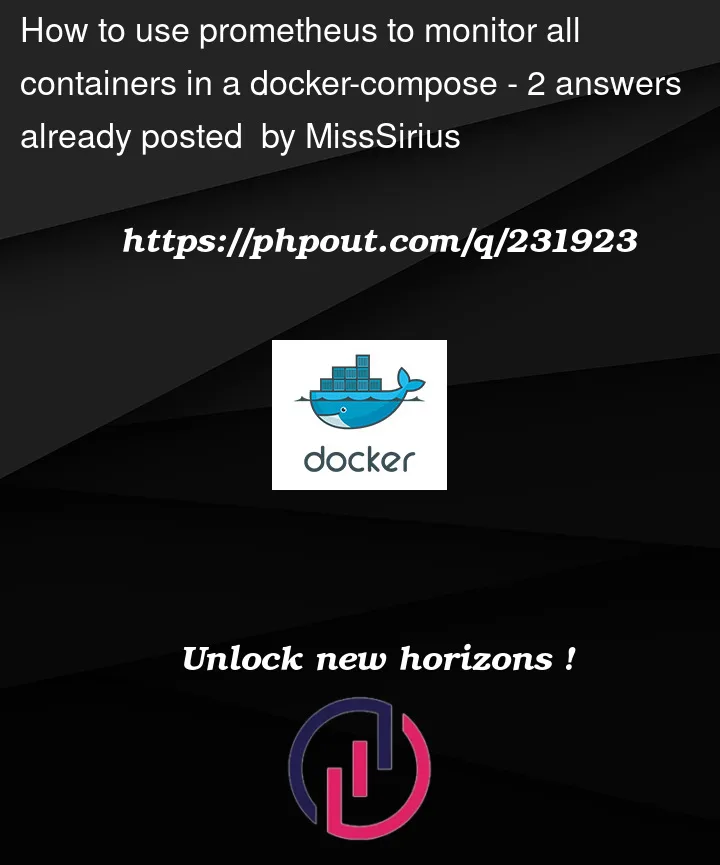 Question 231923 in Docker