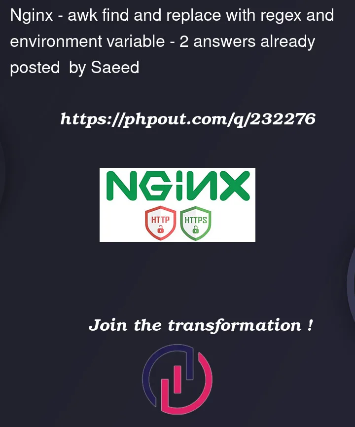 Question 232276 in Nginx