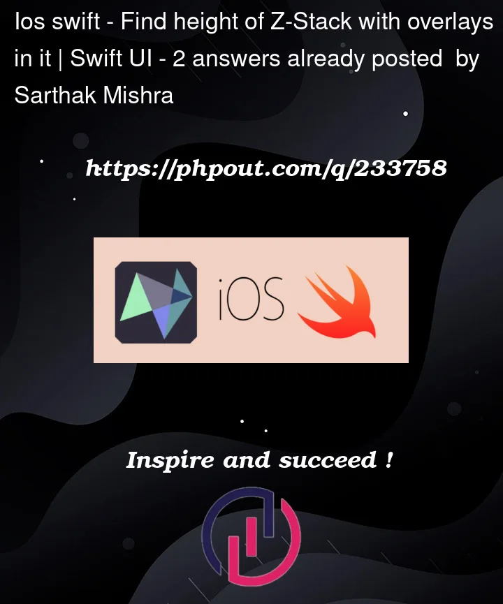 Question 233758 in IOS Swift