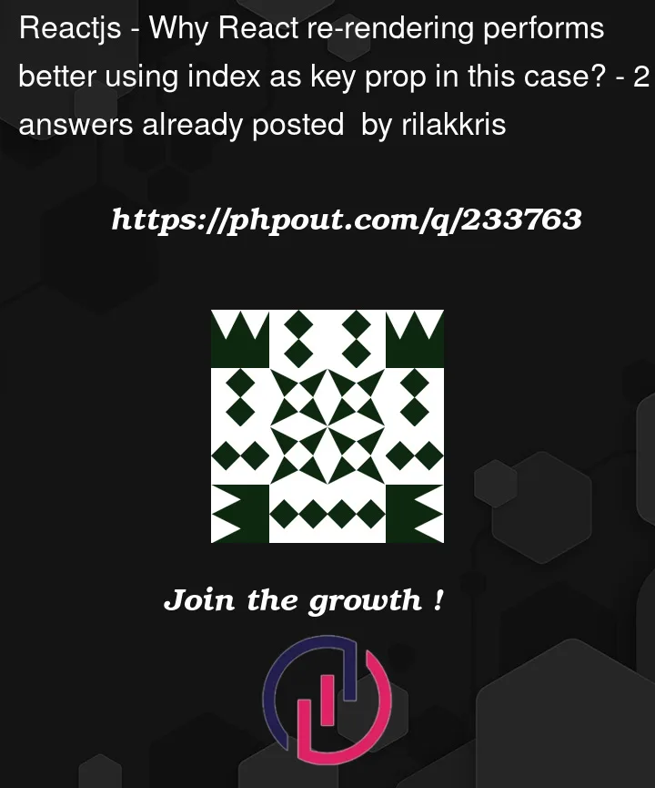 Question 233763 in Reactjs