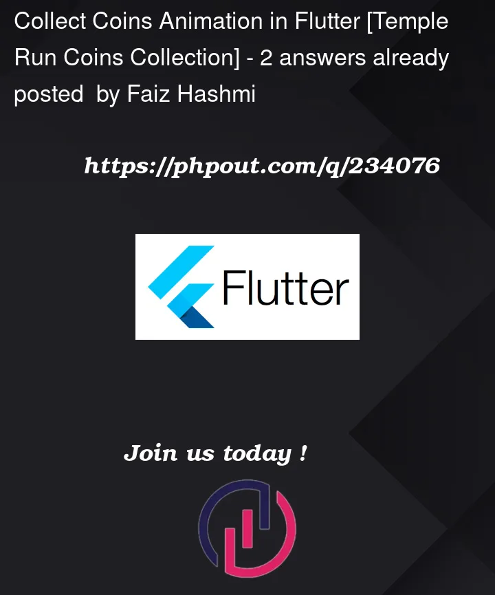 Question 234076 in Flutter