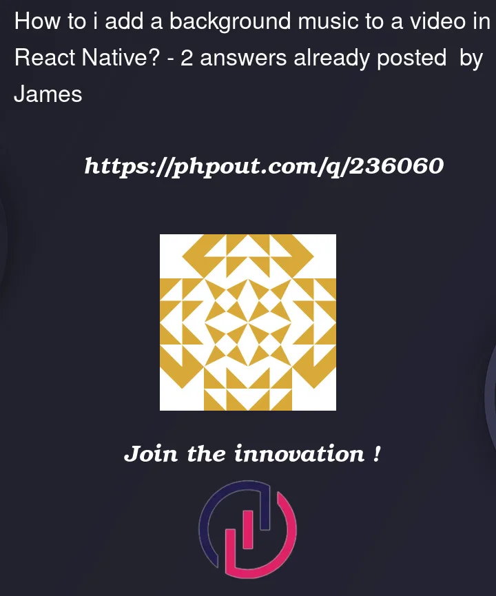 Question 236060 in React native