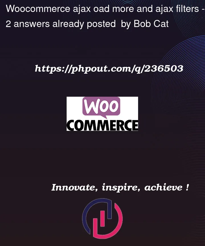 Question 236503 in Woocommerce