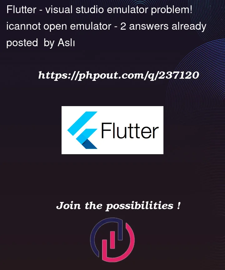 Question 237120 in Flutter