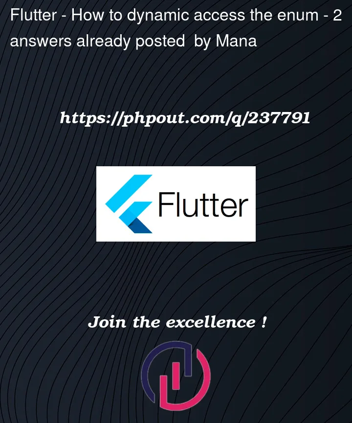 Question 237791 in Flutter