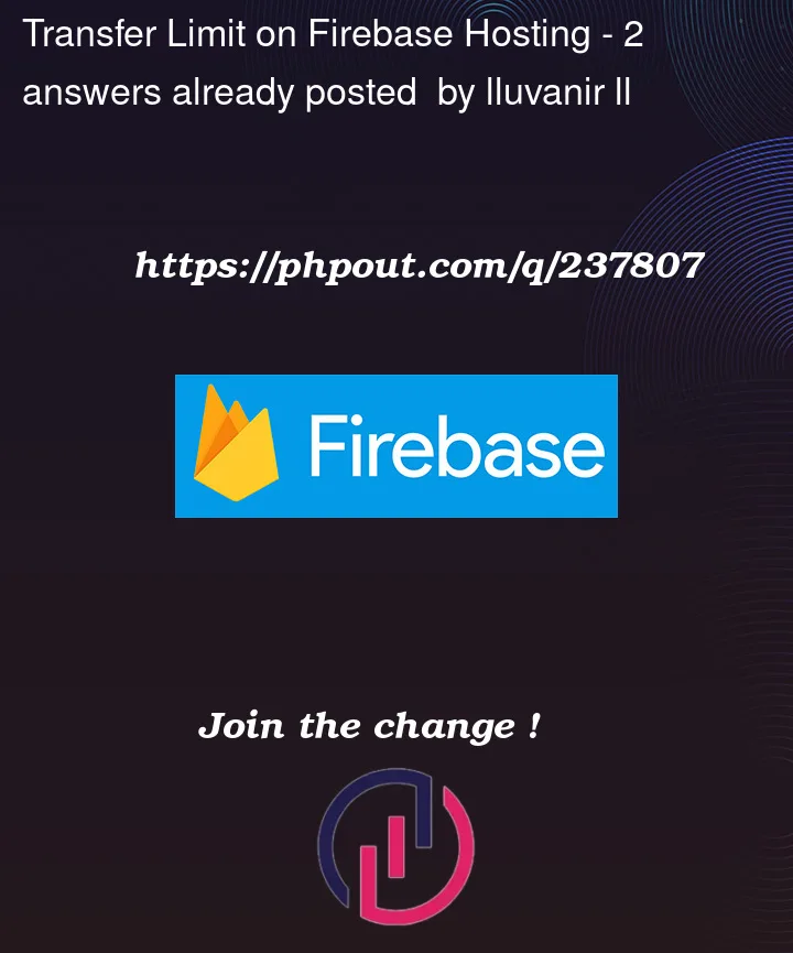 Question 237807 in Firebase