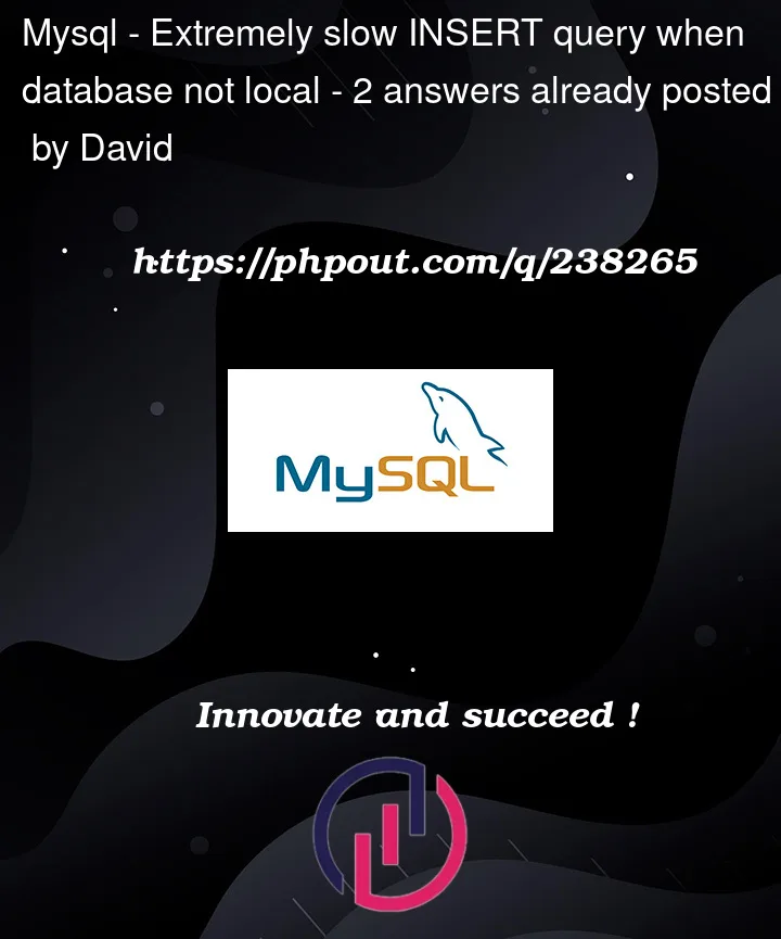 Question 238265 in Mysql