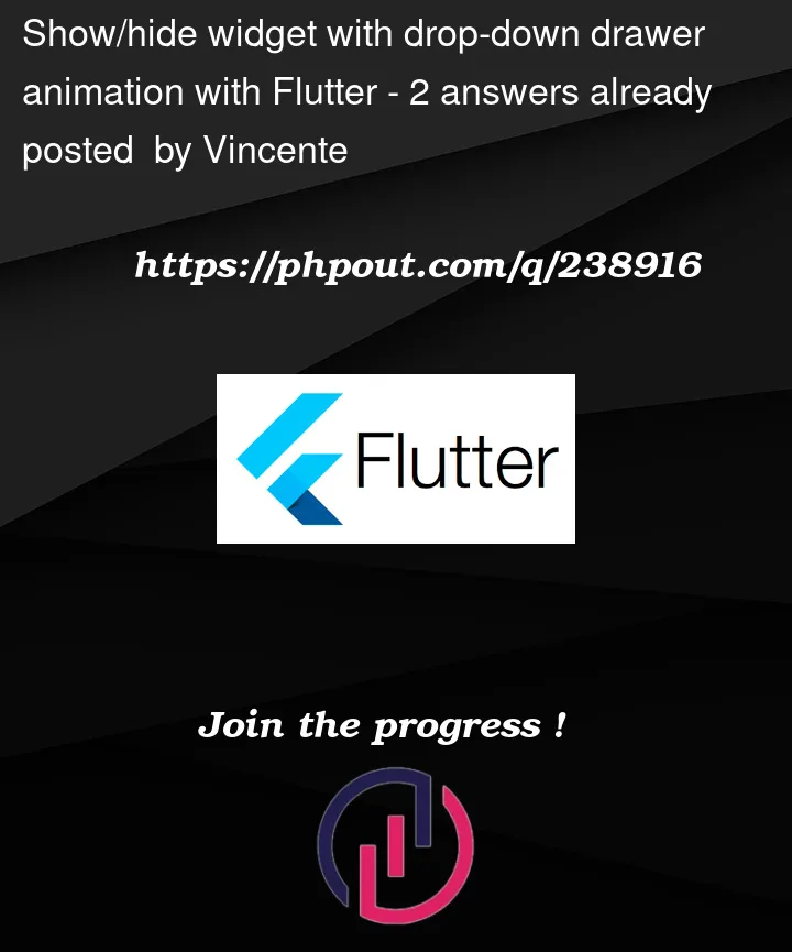 Question 238916 in Flutter