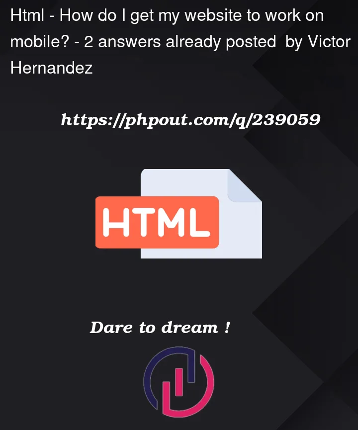 Question 239059 in Html