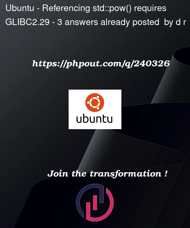 Question 240326 in Ubuntu