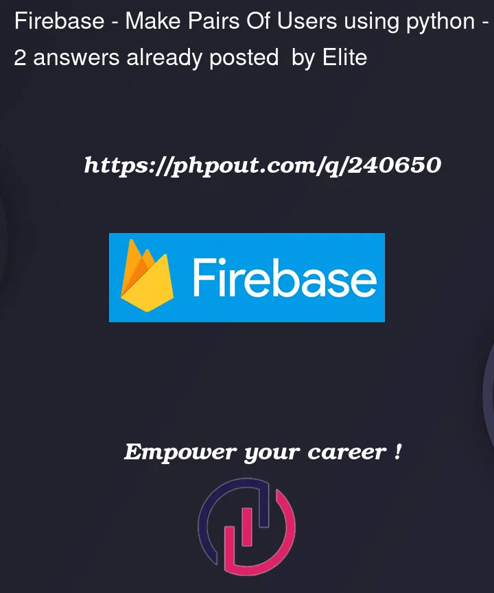 Question 240650 in Firebase