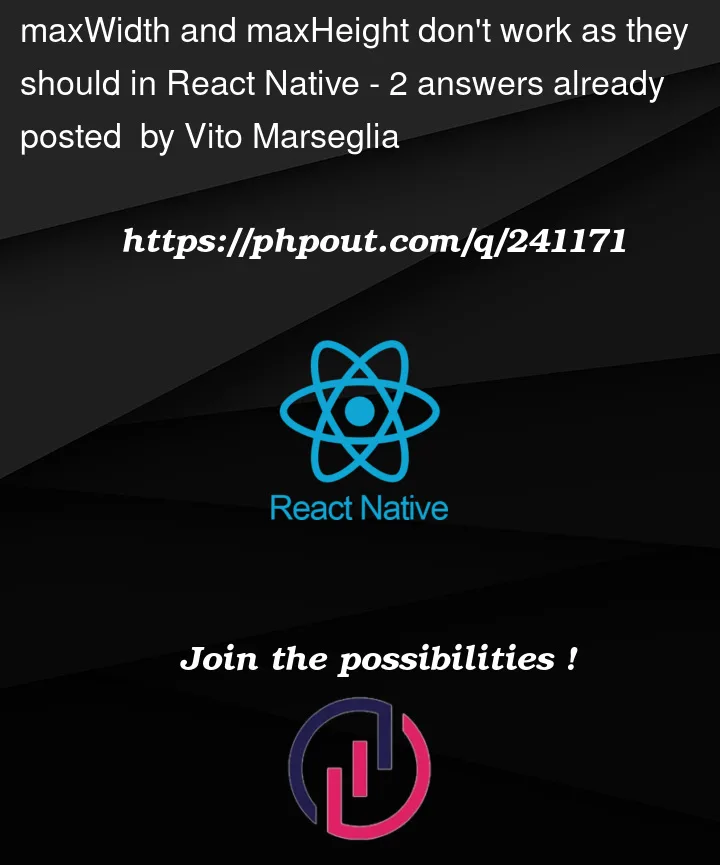 Question 241171 in React native