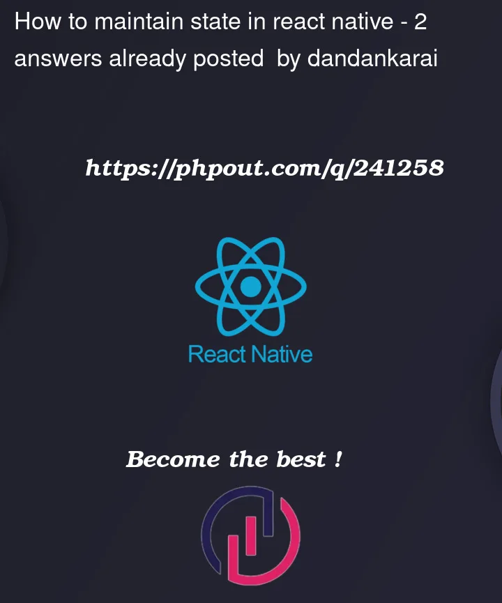 Question 241258 in React native